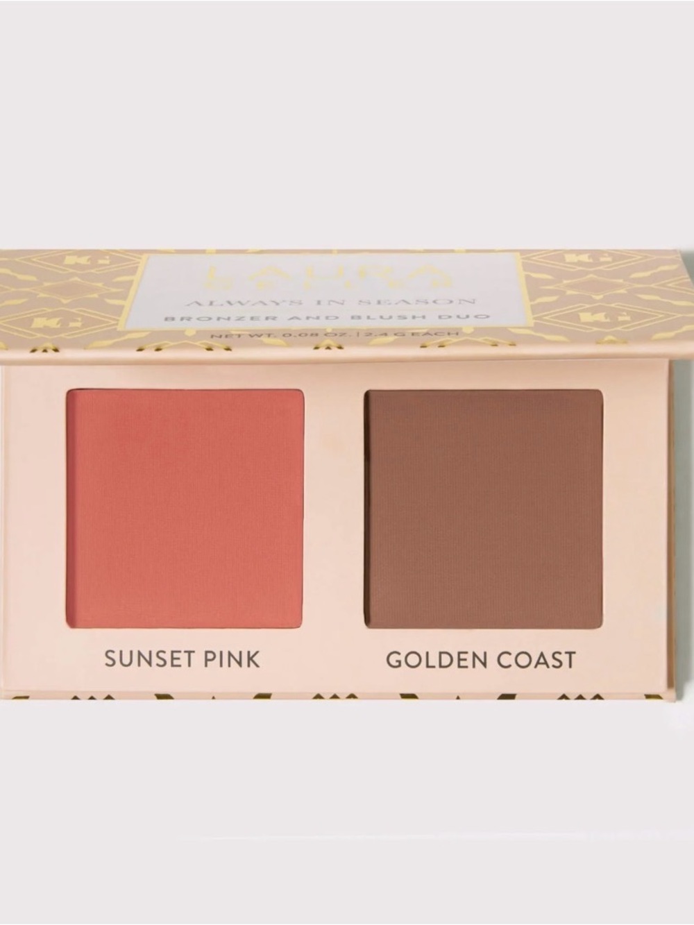 Laura Geller Always in Season Bronzer & Blush Duo - Sunset Pink & Golden Coast